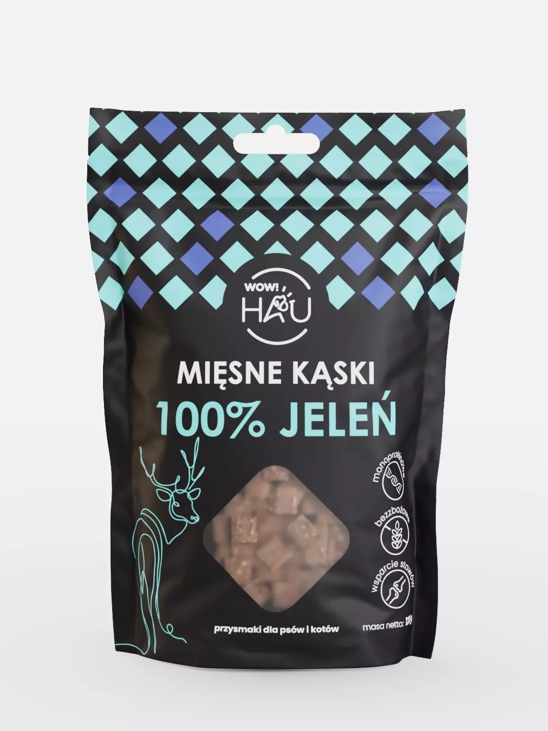 Mięsne kąski 100% JELEŃ