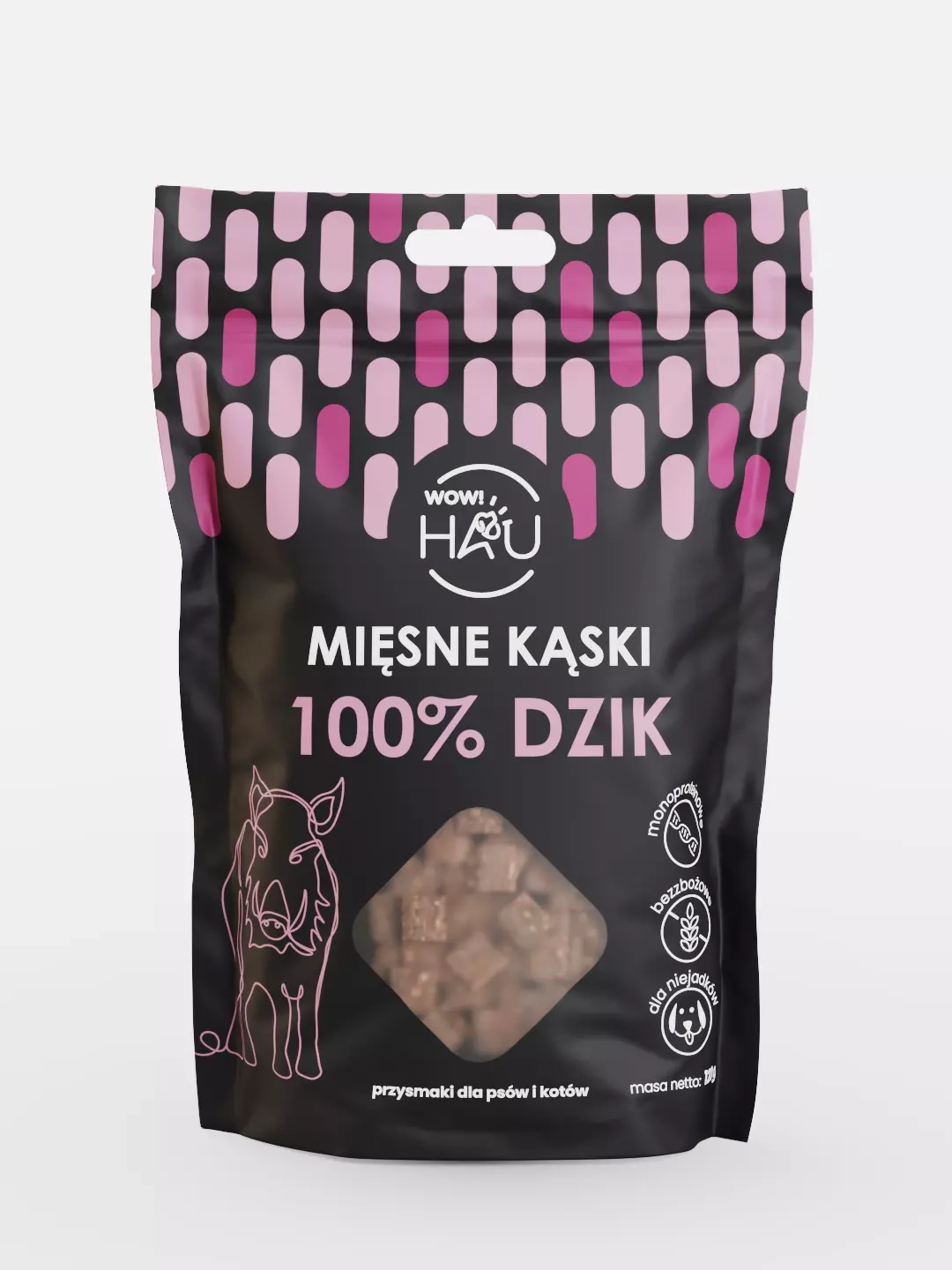 Mięsne kąski 100% DZIK