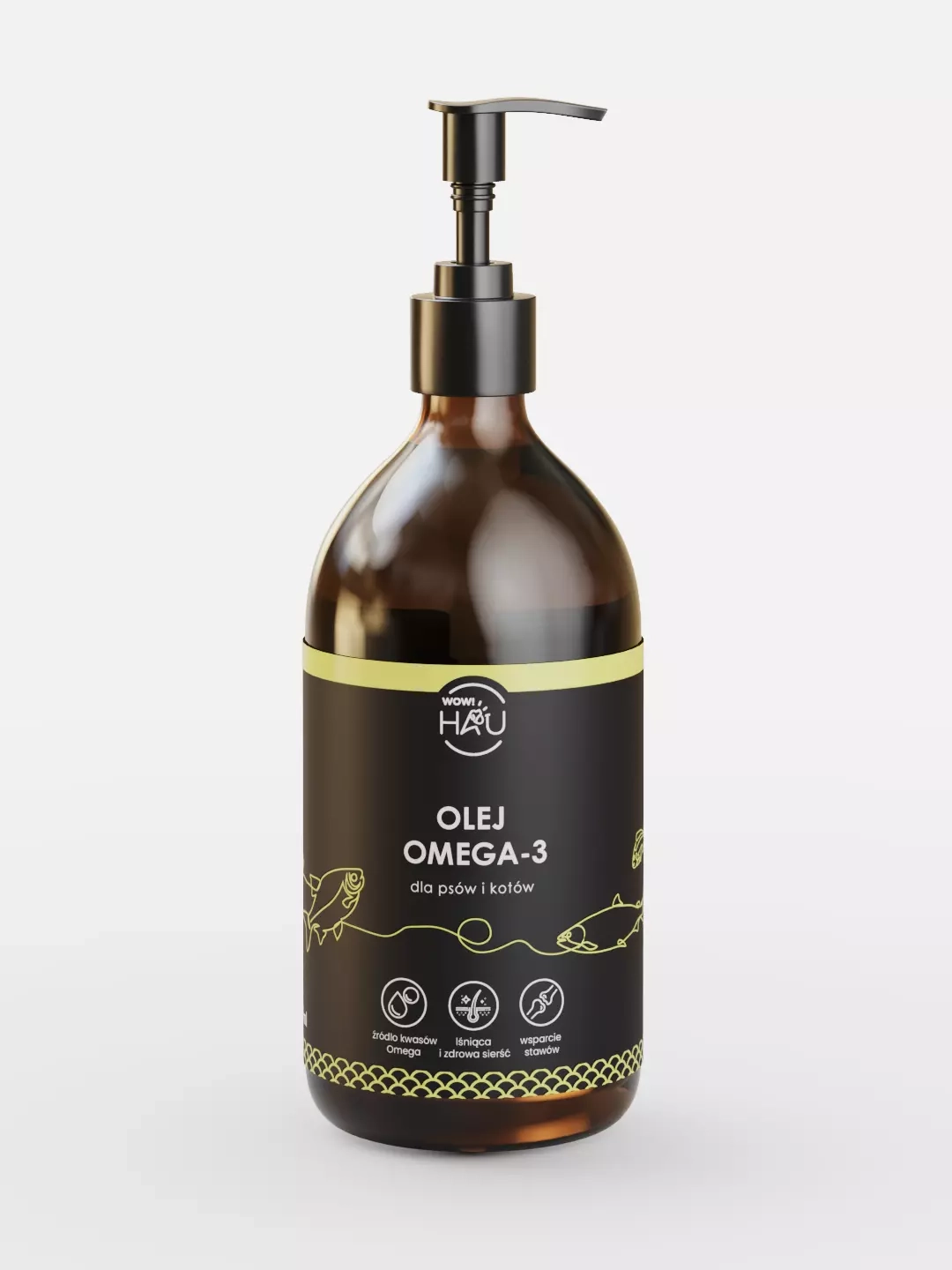 Olej omega-3, EPA, DHA - suplement dla psa i kota