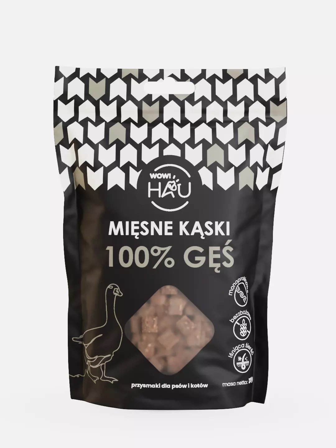 Mięsne kąski 100% GĘŚ